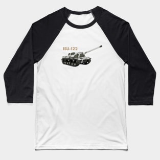 ISU-122 Soviet WW2 Tank Destroyer Baseball T-Shirt